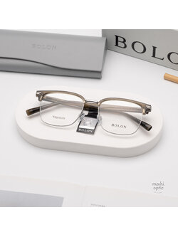 แว่นสายตา BOLON รุ่น HVAR BA6013 B80 Silver|Transparent Olive Green