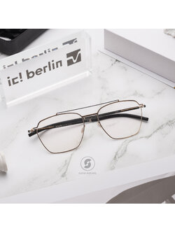 กรอบแว่น IC BERLIN Poniente Rose Black Bridge