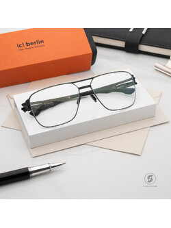 กรอบแว่น IC BERLIN Elias Black