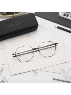 กรอบแว่น IC BERLIN Halny Black