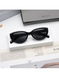 แว่นกันแดด BOLON BL5092 รุ่น Celeste C10 Bright Black Grey Polarized
