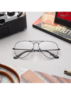 Ray-Ban RX6489 AVIATOR 2503 Matte Black