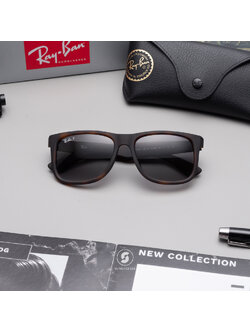 RayBan Justin RB4165F 865/8S Havana Polarized
