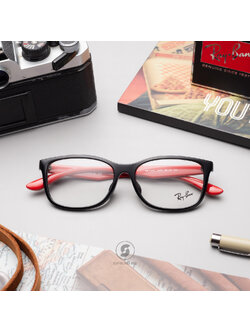 Ray-Ban RX7124D 2475 BLACK/RED