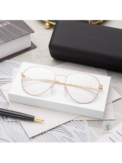 แว่นสายตา MYKITA EERO 303 Silver/Champagne Gold