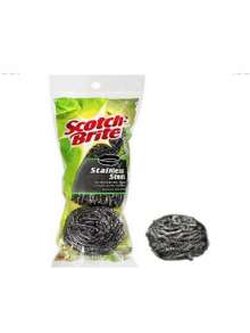 3M ฝอยสแตนเลส 25 กรัม 3 ชิ้นต่อห่อ