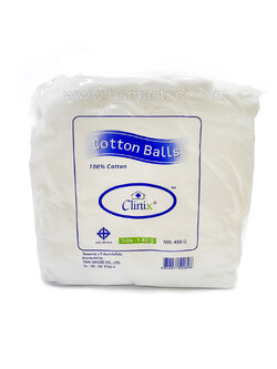 สำลัก้อน CottonBall ขนาดก้อนละ 1.4g