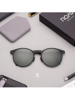 แว่นกันแดด ROAV Riviera 8103 Matte Black/G-15