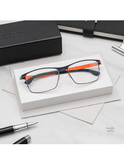 กรอบแว่น IC BERLIN Stuart L. Large Blue Frame