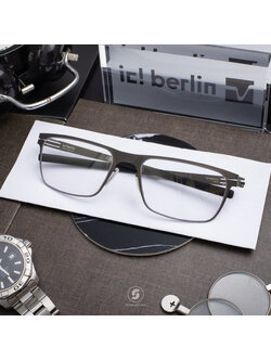 กรอบแว่น IC BERLIN Seekorso-Graphite Black