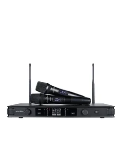 SOUNDVISION SU-850DG ชุดไมค์ลอย ดิจิตอล มือถือคู่ ย่าน UHF พร้อมระบบ Rechargeable Batteries