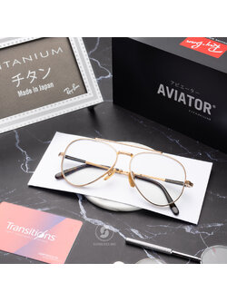 Ray-Ban RX8225V Aviator Titanium 1220 Arista