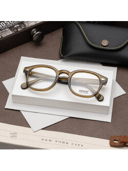 แว่นสายตา Moscot Lemtosh Col. Olive Brown