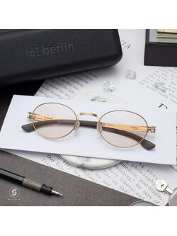 กรอบแว่น IC BERLIN Junhee J. Rose Gold