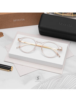 แว่นสายตา MYKITA SAGA C914 C1 Champagne Glossy Gold