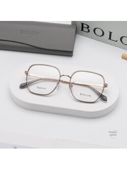แว่นสายตา BOLON รุ่น SAPA BA6053 B13 Rose Gold Transparent Grey