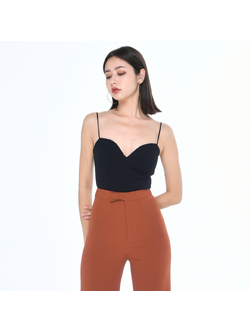 Lism S-025 Sweetheart Sleek Cami เสื้อสายเดี่ยวคอหัวใจเข้ารูป