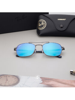 Ray-Ban RB3670CH 004/4L Chromance Polished Gunmetal Polarized
