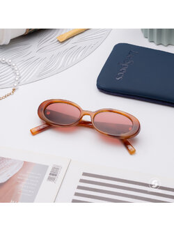 แว่นกันแดด Le Specs LSP2202445 Outta Love Vintage Tort