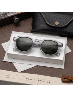 แว่นกันแดด Moscot Sun Lemtosh Light Grey G-15