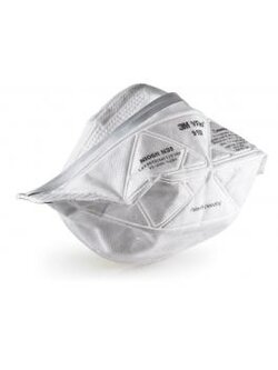 3M 9105 Vflex™ N95 Particulate Respirator หน้ากากป้องกันฝุ่นละอองมาตรฐาน N95 (50ชิ้น/1กล่อง)