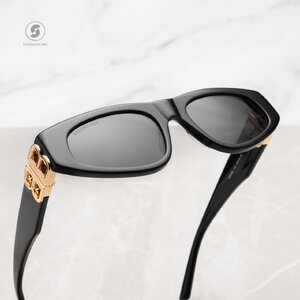 แว่นกันแดด Balenciaga Dynasty D-Frame BB0095S 001