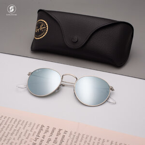 Ray Ban Round Flash RB3447 019/30 Silver mirror