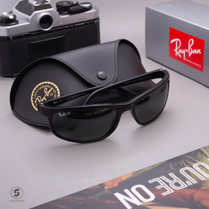 RayBan PREDATOR 2 RB2027 601/W1 Dark Grey Polarized