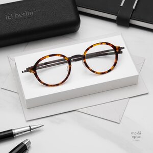 กรอบแว่น IC BERLIN Toki Magma HD Teak