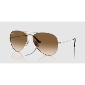 แว่นกันแดด Rayban Aviator Titanium RB8089 926531 Gold