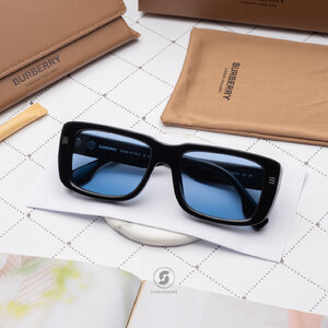 BURBERRY JARVIS BE4376U 300172 Black Light Blue