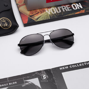 Ray Ban RB3549 002/T3 Black Polarized