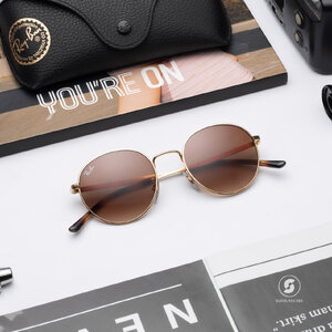 RayBan Round RB3681 001/13 Gold
