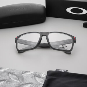 Oakley Holbrook RX(A) OX8100F-02 Satin Grey Smoke