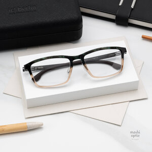 กรอบแว่น IC BERLIN Arashiyama Smoke G. Dark Green