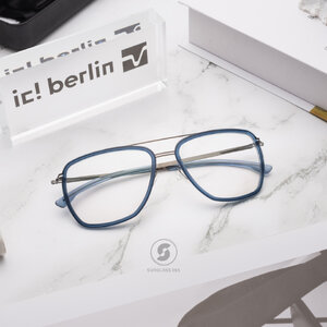 กรอบแว่น IC BERLIN Magnus Blue Water HD graphite