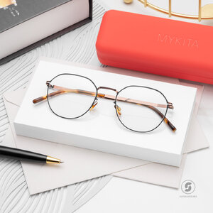 แว่นสายตา MYKITA JULIUS Shiny Copper Black
