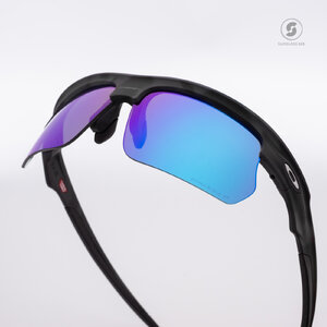 OAKLEY Bisphaera OO9400-05 Matte Grey Camo Prizm Sapphire Polarized
