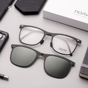 แว่นสายตา ROAV CATALOG 9003 Matte Black/Black