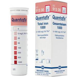 QUANTOFIX® Total Iron 1000 91330 กระดาษทดสอบเหล็ก 1000