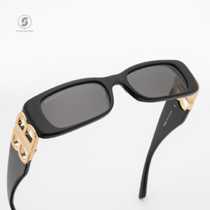 แว่นกันแดด Balenciaga Dynasty Rectangle BB0096S 001