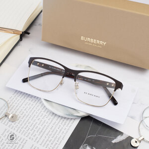 BURBERRY BE1312D 1231 MATTE BROWN/LIGHT GOLD