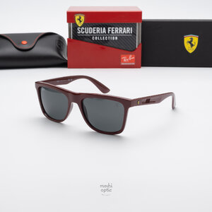 Ray-Ban RB4413M F68587 Dark Red