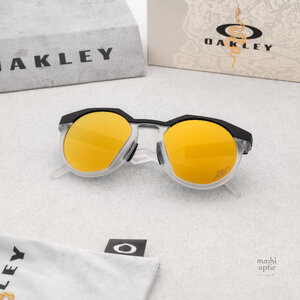 OAKLEY HSTN(A) OO9242A-11 Matte Black Clear Prizm 24K