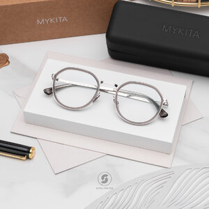 แว่นสายตา MYKITA JUSTUS C766 A74 Shiny Silver Clear Ash