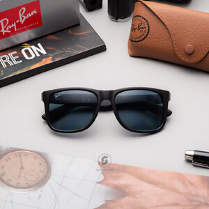 Ray Ban RB4165F 622/2V JUSTIN Blue Grey Polarized