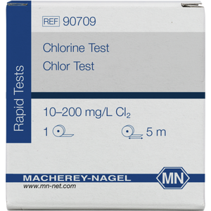 Chlorine Test 90709 กระดาษวัดปริมาณคลอรีน 10-200MG/CL