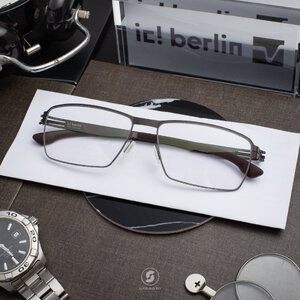 กรอบแว่น IC BERLIN Lars D. Teak