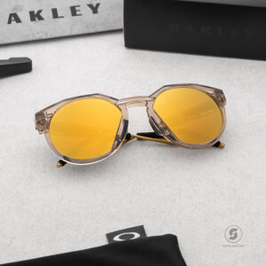OAKLEY HSTN METAL OO9279-03 Sepia Prizm 24K Polarized