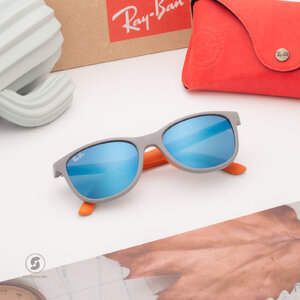 Ray Ban RJ9077SF 713355 Grey on Orange
